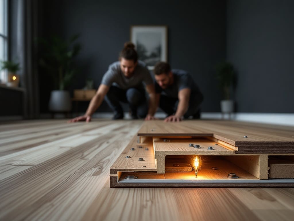 Укладка ламината — аккуратность и геометрия